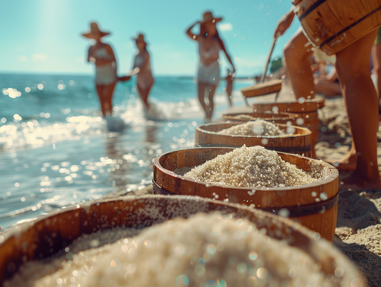 sable plage