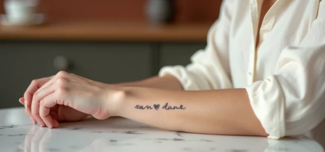 Tatouage cœur avec prénom : idées créatives et inspirations pour un motif unique